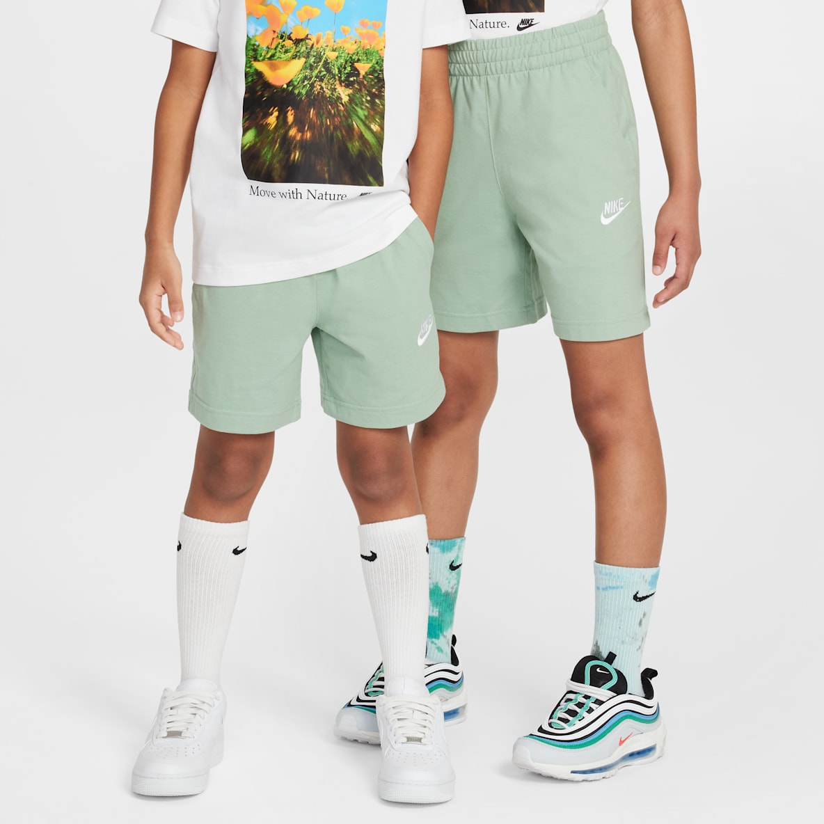 Nike Sportswear Club Nike Sportswear Club Shorts de tejido Knit de 15 cm para niños talla grande