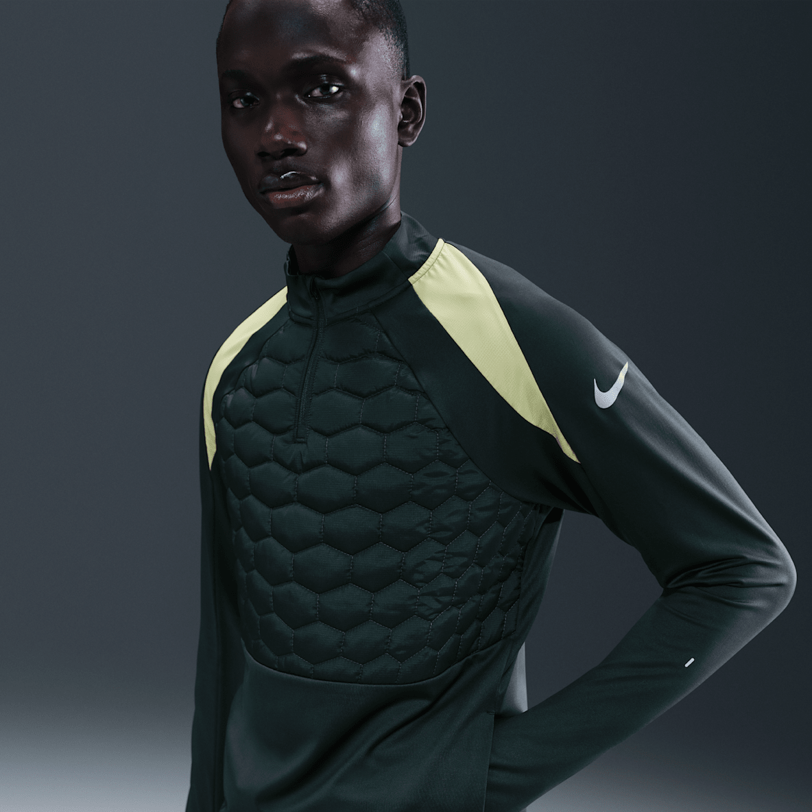 Nike Strike Nike Strike Haut d'entraînement de foot Therma-FIT pour homme