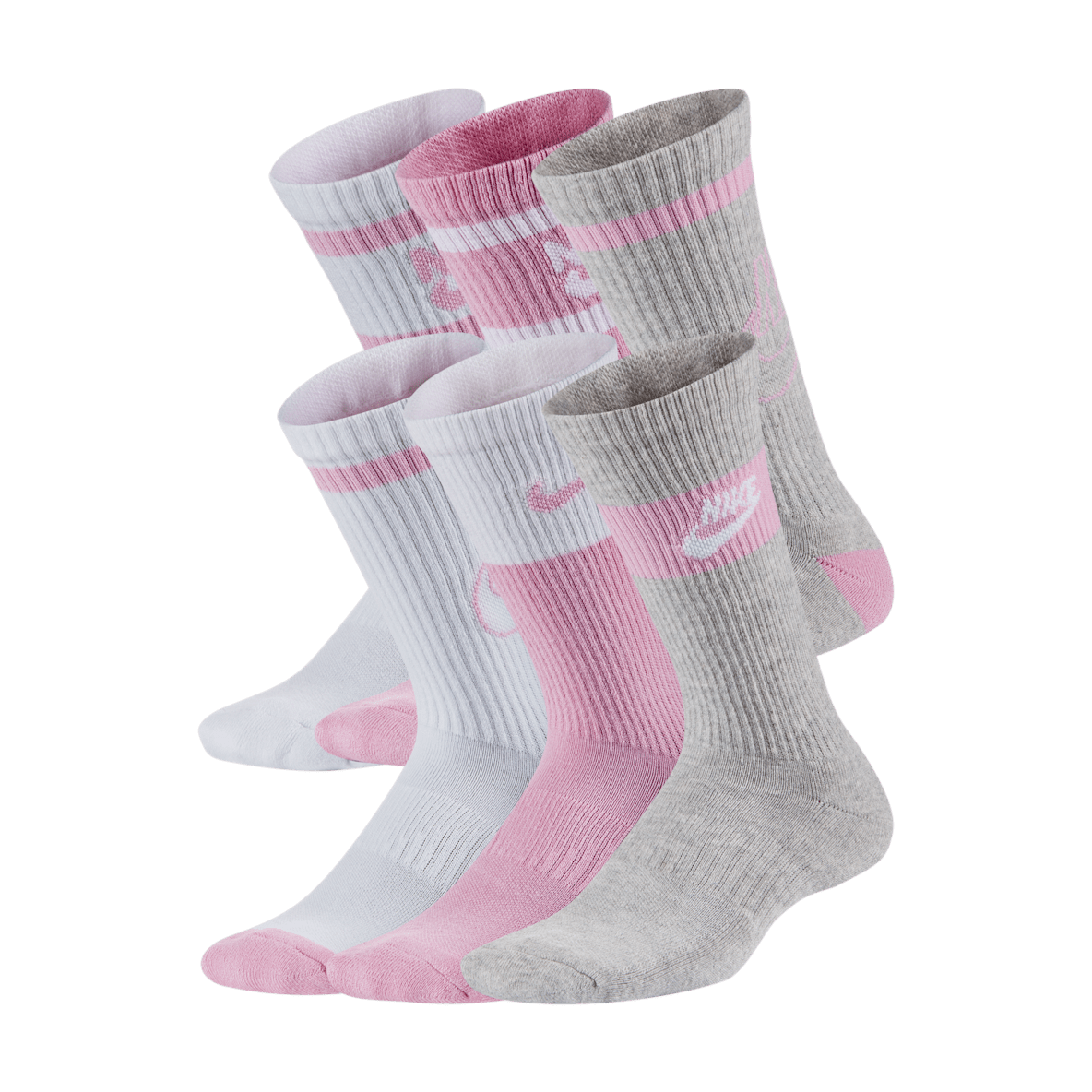 Nike Everyday Nike Everyday Calcetines largos con amortiguación para niños (6 pares)