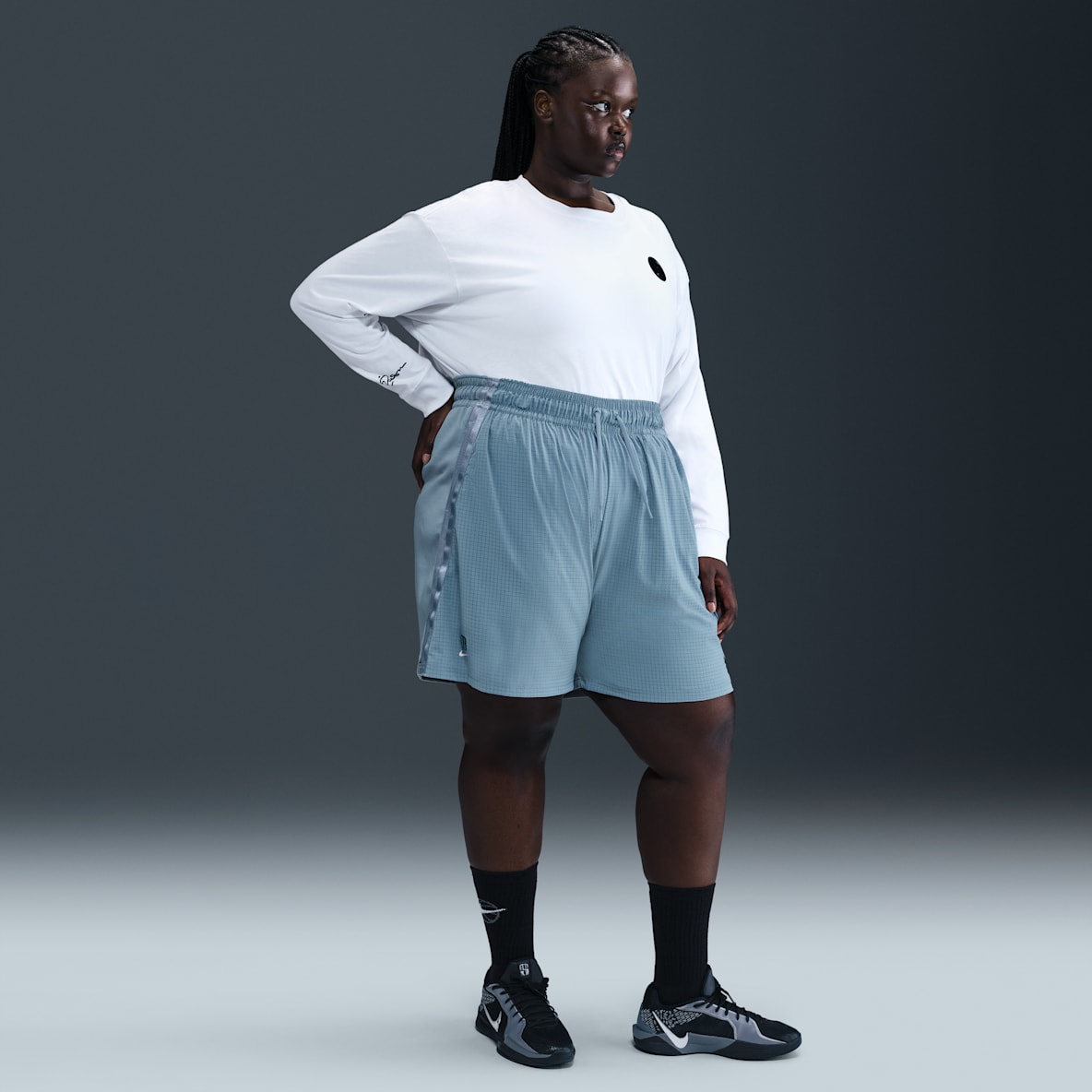 Sabrina Sabrina Shorts de básquetbol talla grande