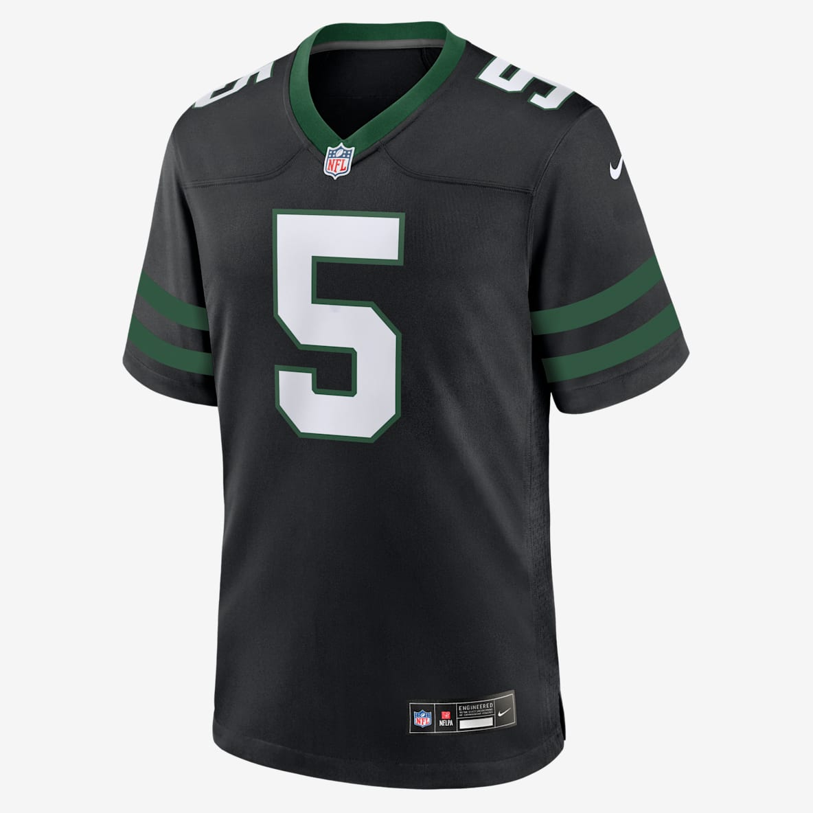 Garrett Wilson New York Jets Men's Nike NFL Game Football Jersey
