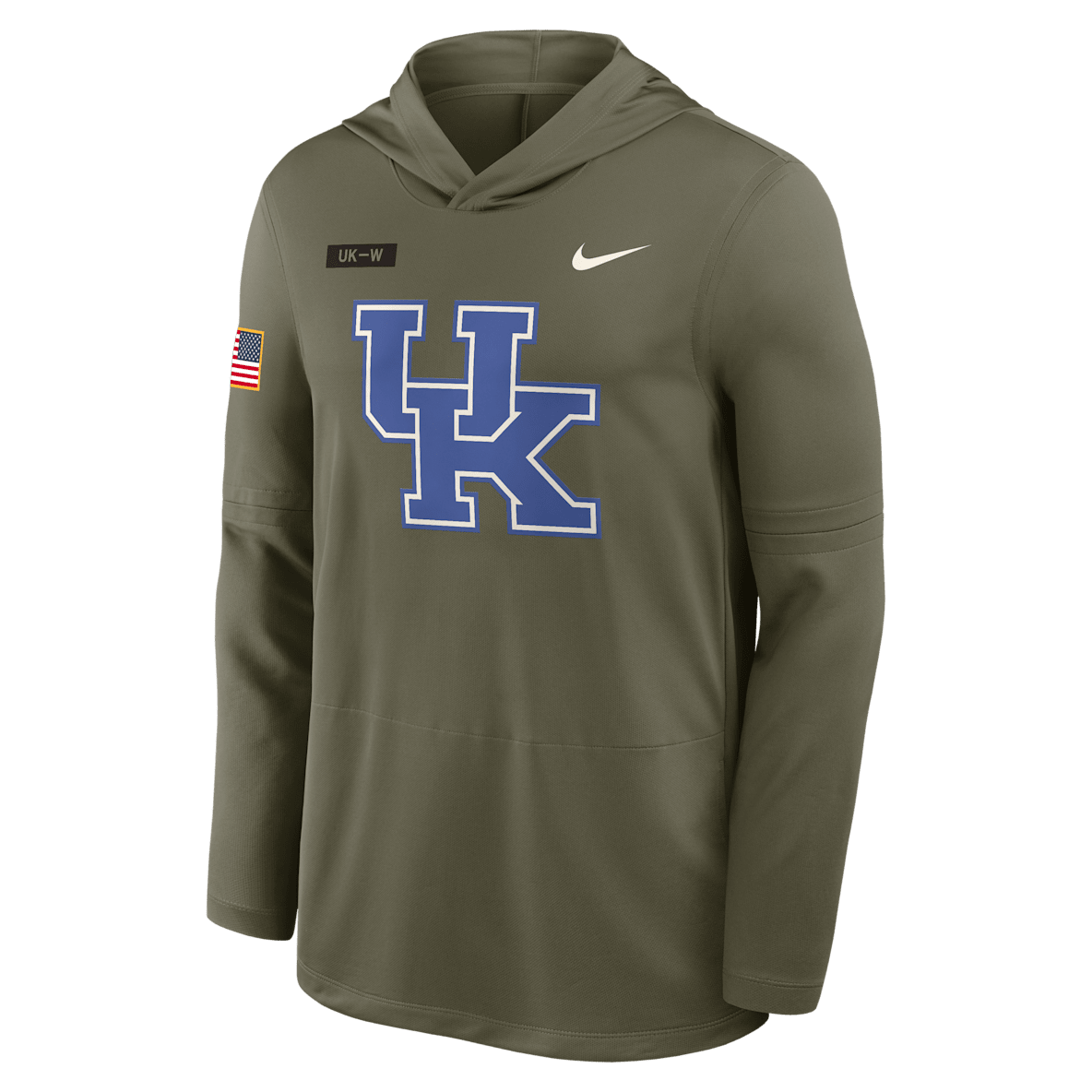 Kentucky 2025 Military Appreciation Kentucky 2025 Military Appreciation Men's Nike Dri-FIT College Long-Sleeve Hooded Top