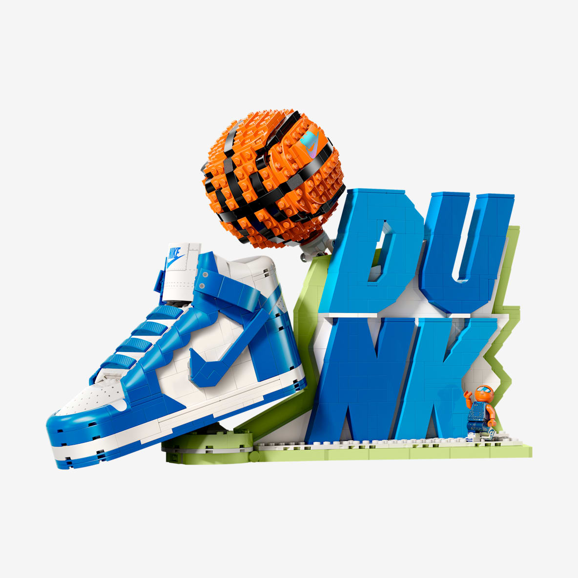 Nike Dunk x LEGO® Set Kit de fabricación de tenis con minifigura exclusiva