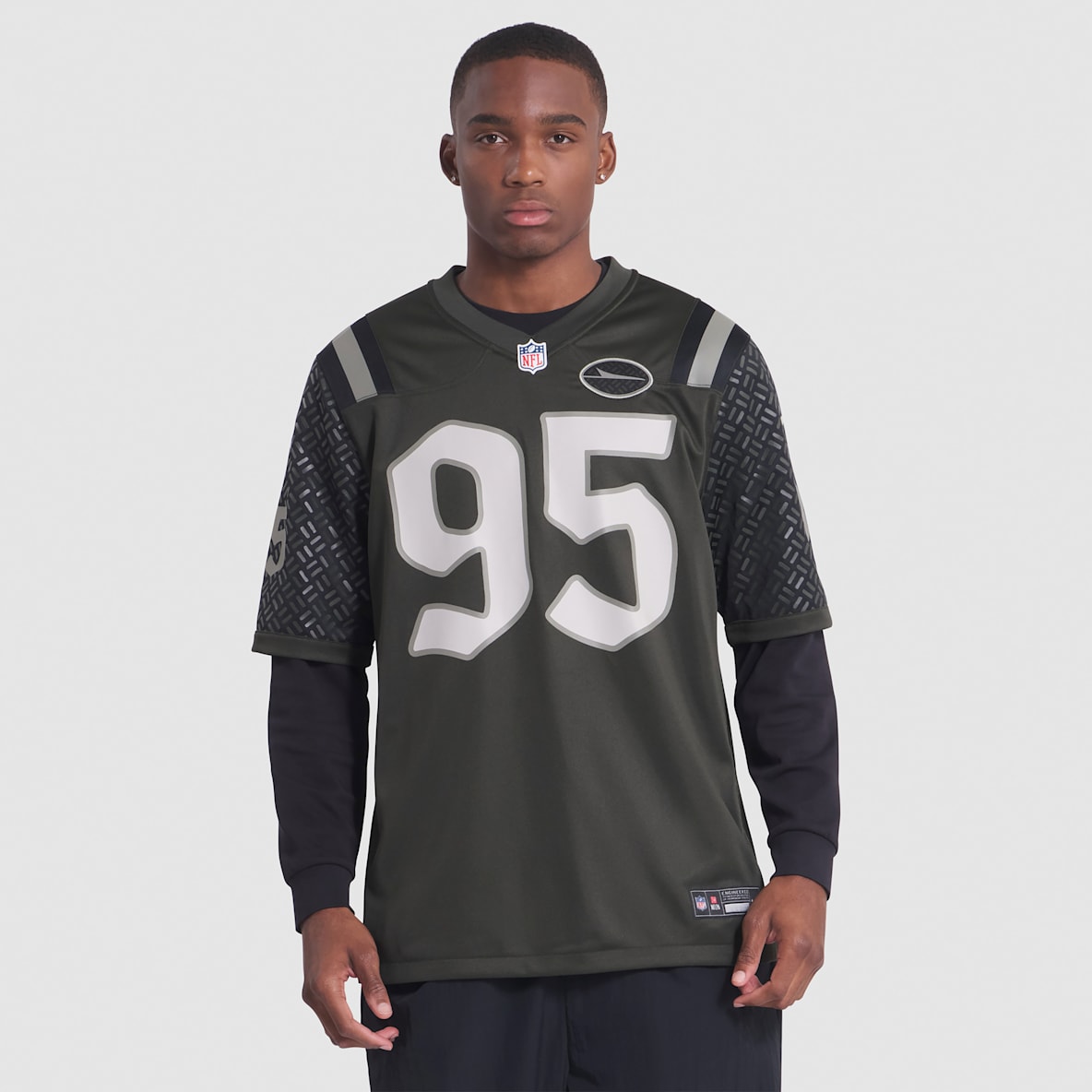 Quinnen Williams New York Jets Rivalries Collection Quinnen Williams New York Jets Rivalries Collection Men’s Nike NFL Game Jersey