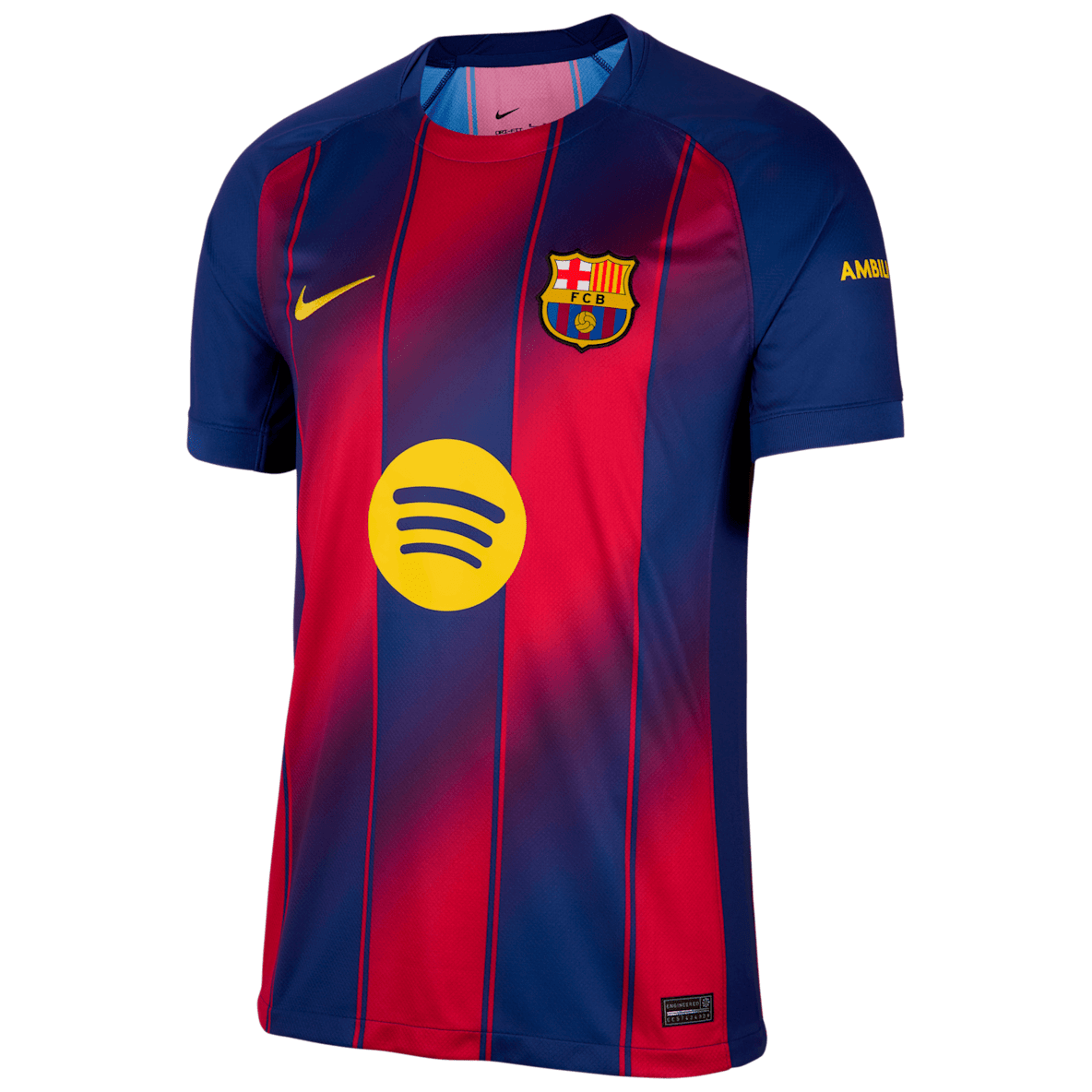 Raphinha Barcelona 2025/26 Stadium Home Raphinha Barcelona 2025/26 Stadium Home Men's Nike Dri-FIT Soccer Jersey