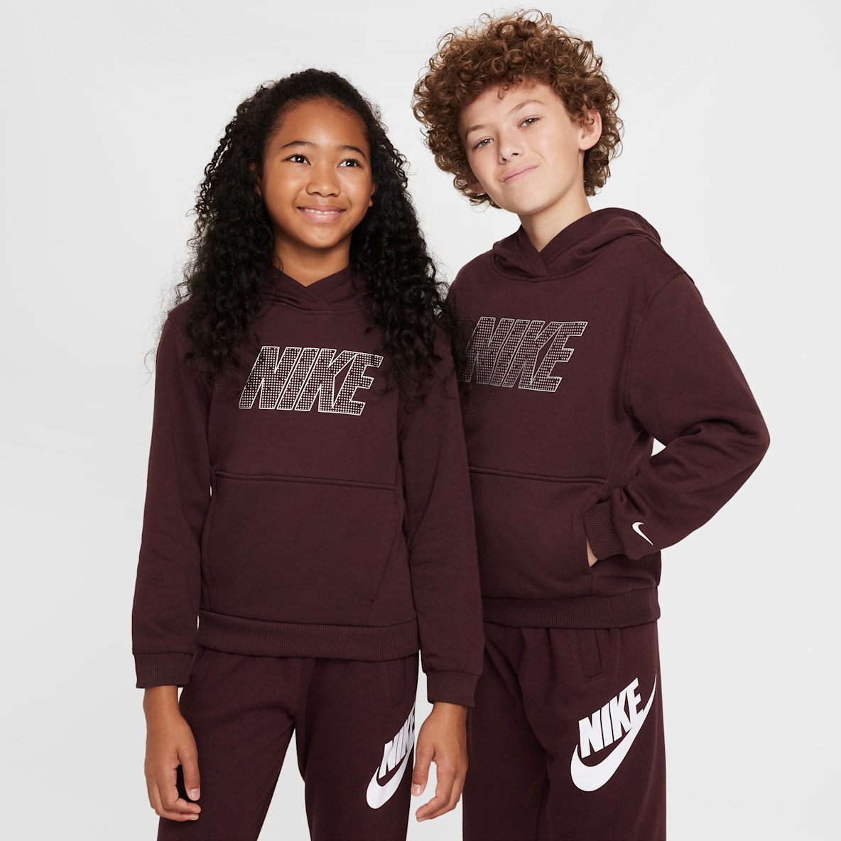 Nike Sportswear Club Fleece Nike Sportswear Club Fleece Sudadera con gorro sin cierre para niños talla grande