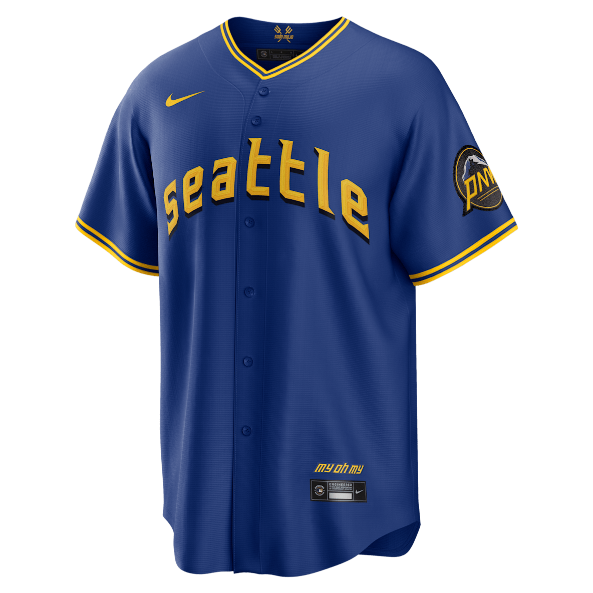 MLB Seattle Mariners City Connect MLB Seattle Mariners City Connect Men's Replica Baseball Jersey