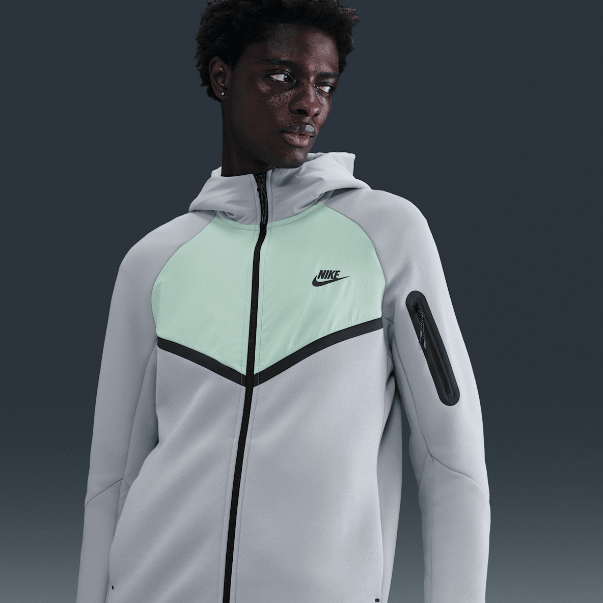 Nike Tech Nike Tech Veste à zip en Fleece Windrunner pour homme