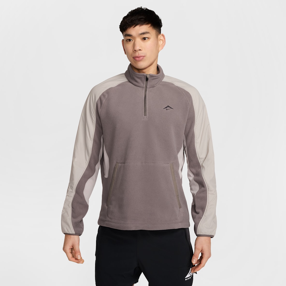 Nike Trail Polartec® Men's 1/4-Zip Fleece Running Top