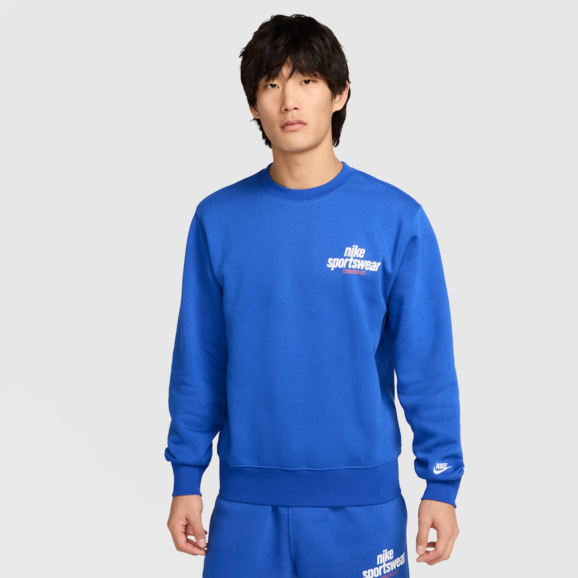나이키 클럽 나이키 클럽 남성 플리스 크루
