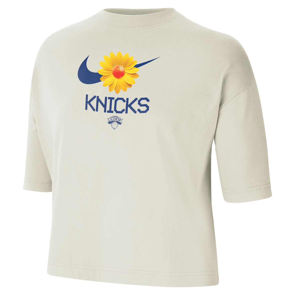 New York Knicks Courtside New York Knicks Courtside Women's Nike NBA Boxy T-Shirt