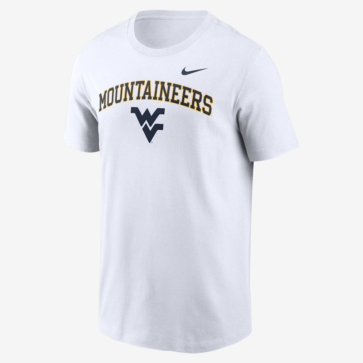 Men's College T-Shirt Men's College T-Shirt West Virginia Mountaineers Nike Blitz