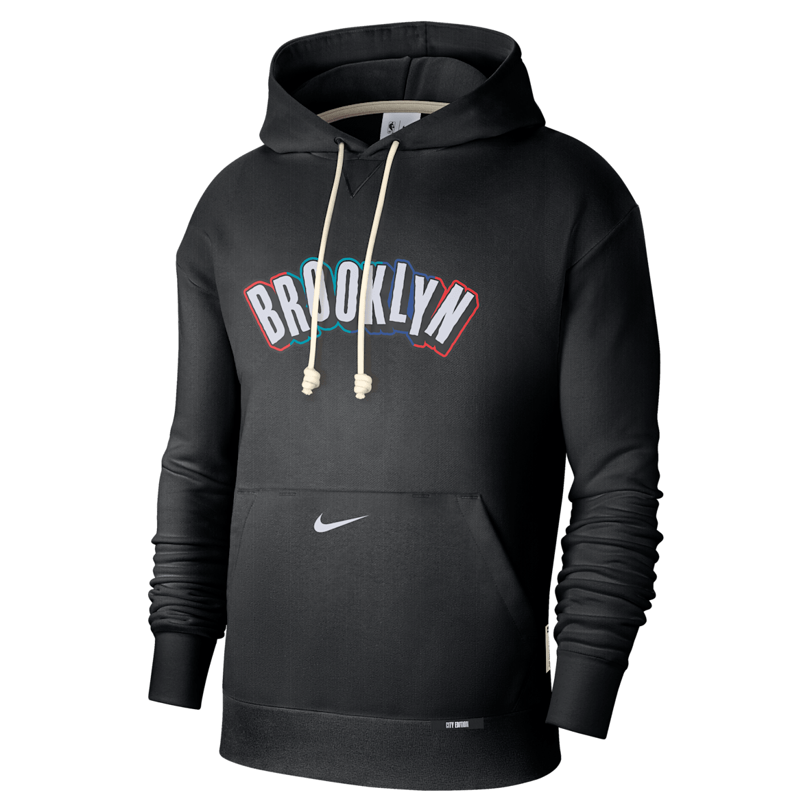 Brooklyn Nets Standard Issue City Edition Brooklyn Nets Standard Issue City Edition Men's Nike Dri-FIT NBA Courtside Hoodie