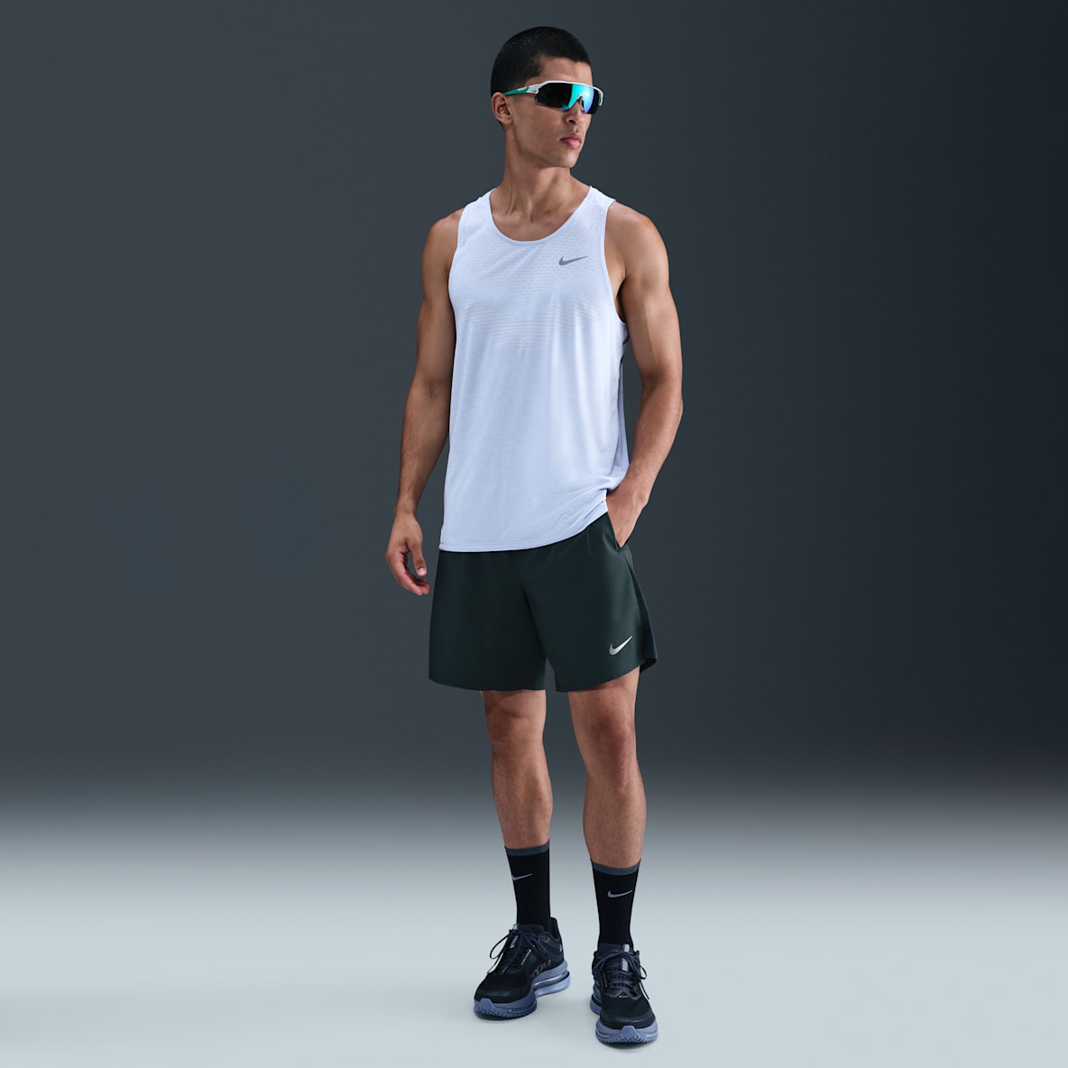 Nike Challenger Nike Challenger Pánské 18cm běžecké kraťasy s všitými slipy