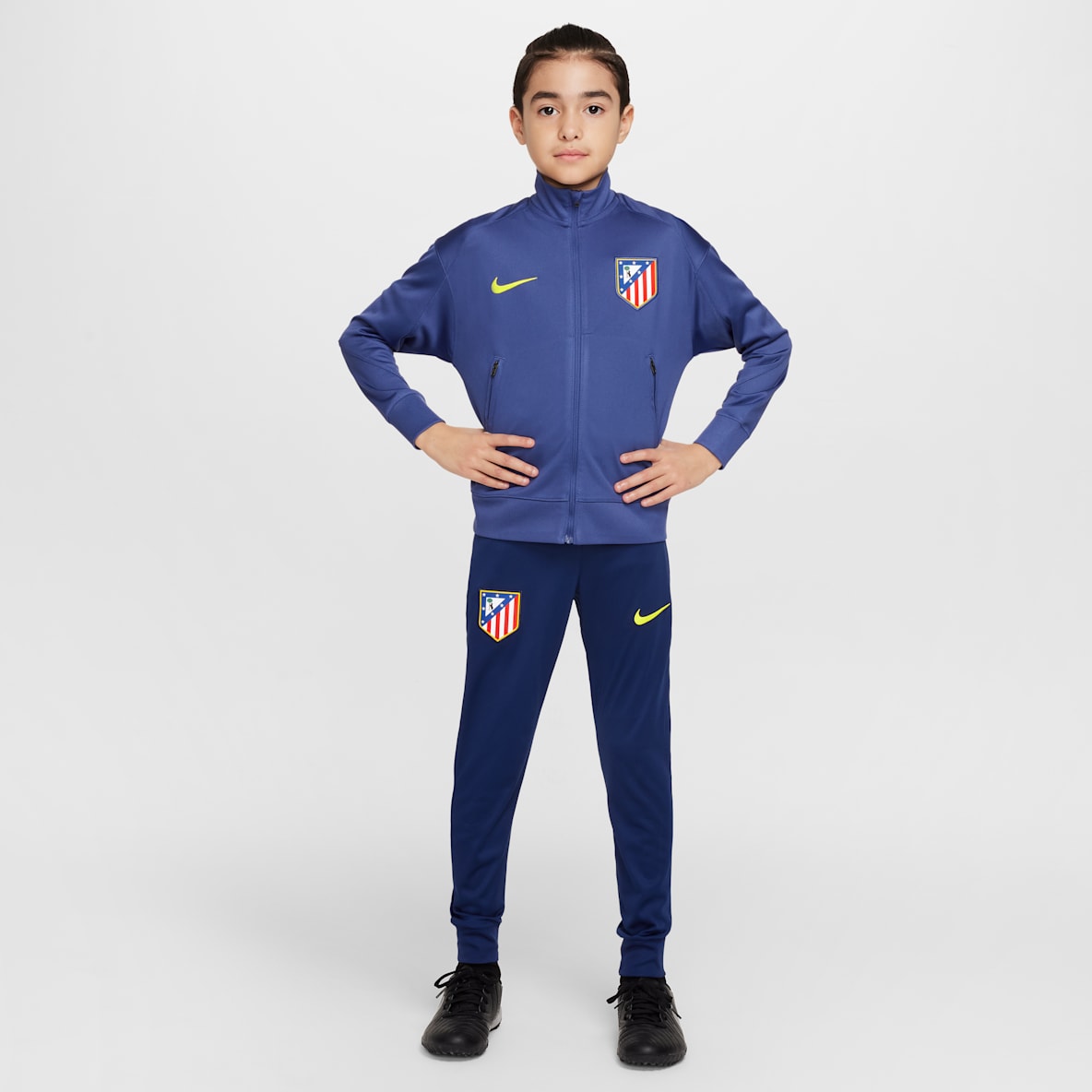 Atlético Madrid Strike Atlético Madrid Strike Big Kids' Nike Dri-FIT Soccer Knit Tracksuit