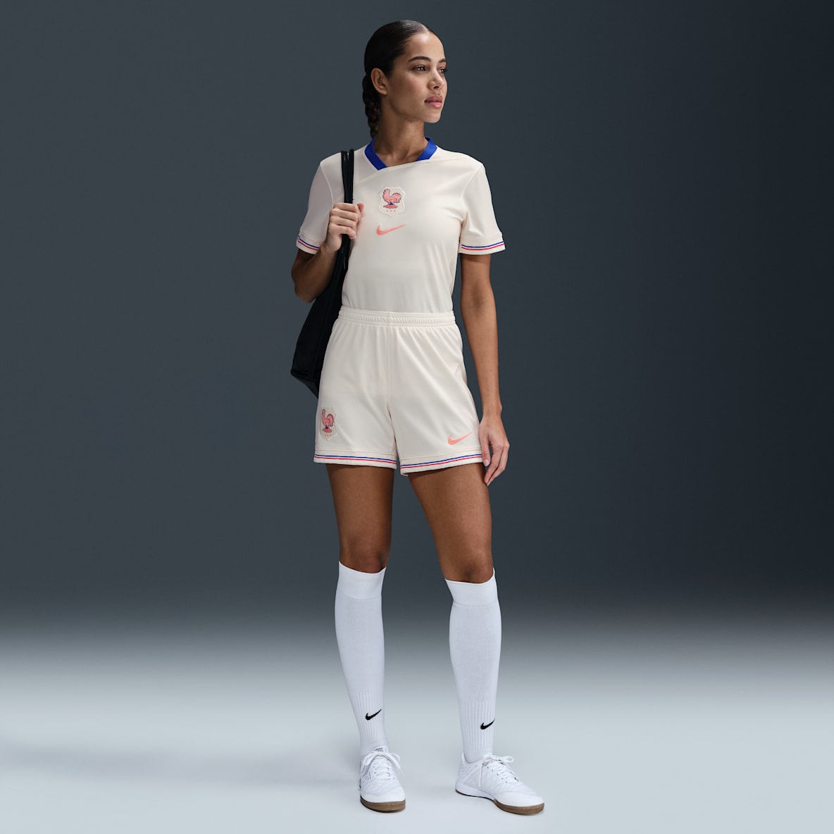 FFF 2025/26 Stadium Away FFF 2025/26 Stadium Away Women's Nike Dri-FIT Football Replica Shorts