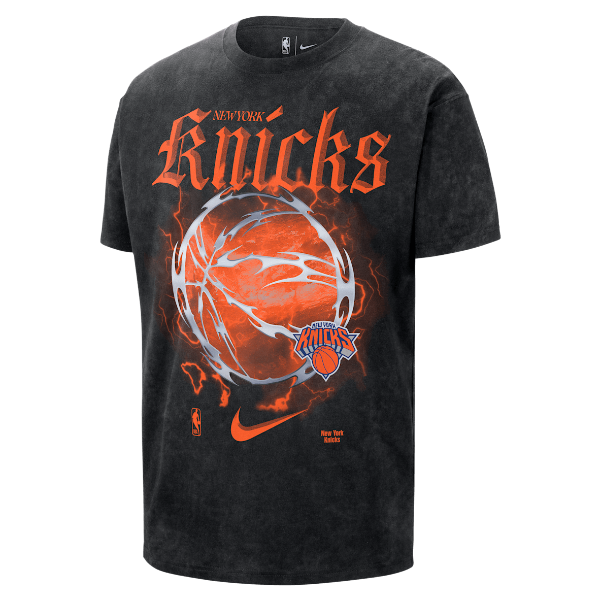 New York Knicks Courtside "Halloween" New York Knicks Courtside "Halloween" Playera Nike de la NBA Max90 para hombre