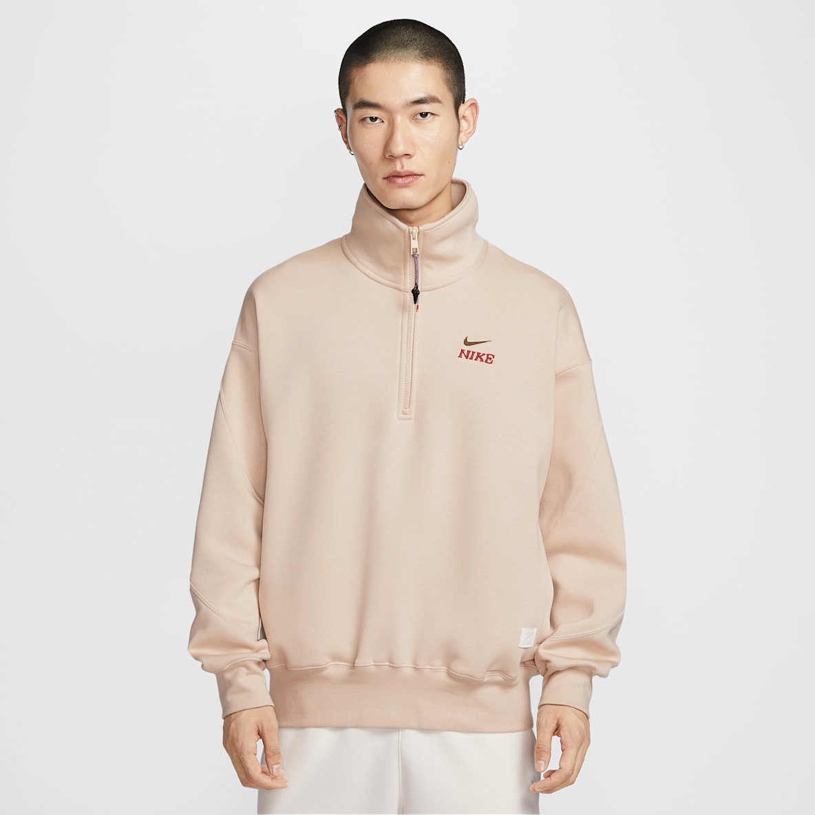 나이키 스포츠웨어 LNY 나이키 스포츠웨어 LNY 맨스 하프집 플리스 탑