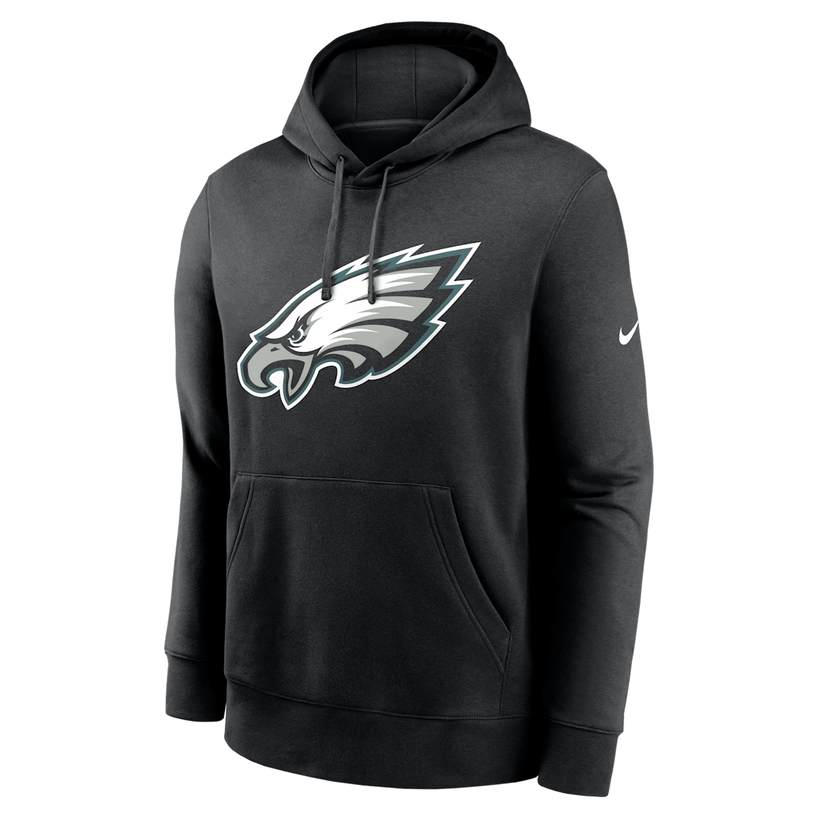 Philadelphia Eagles Club Logo Philadelphia Eagles Club Logo Men's Nike NFL Pullover Hoodie