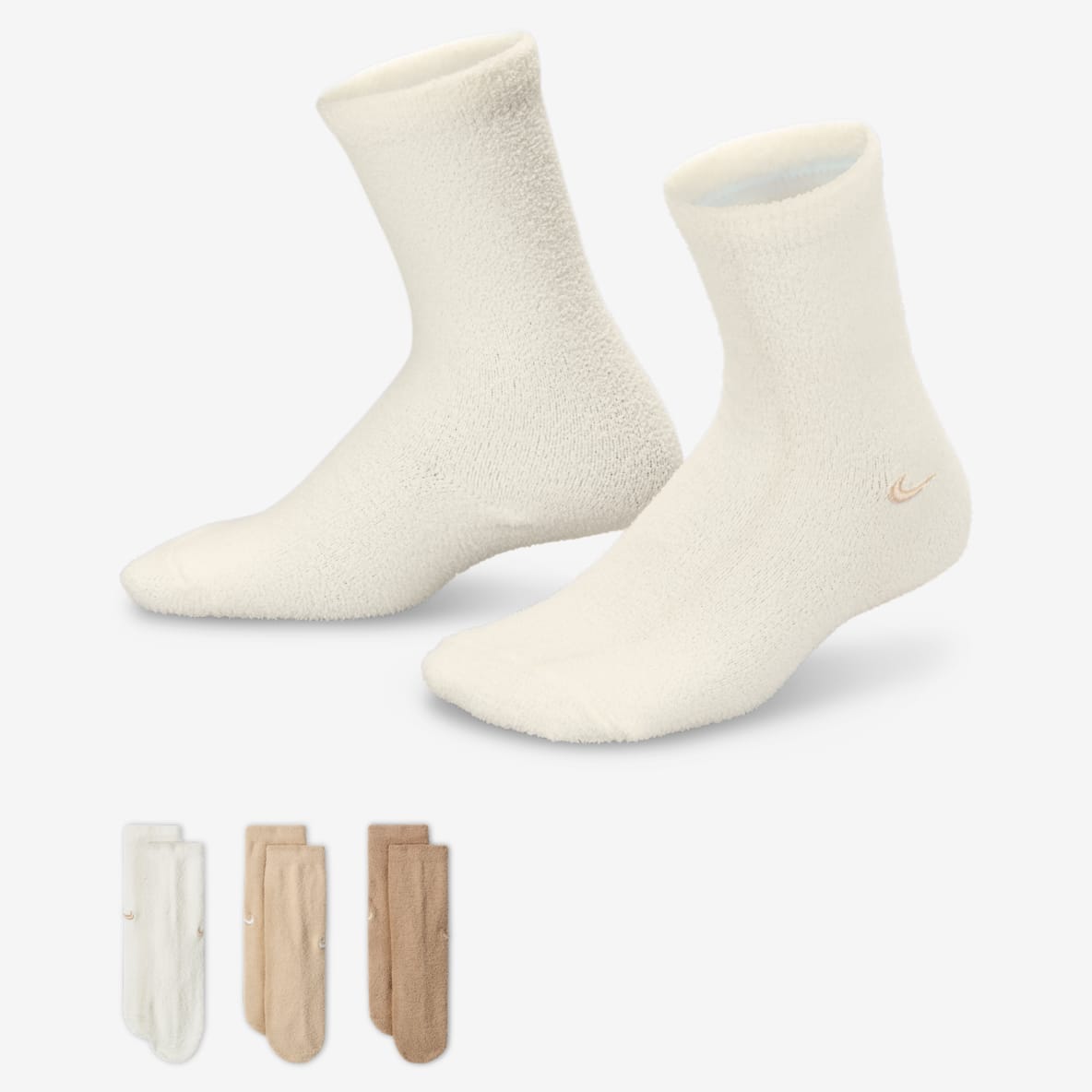 Nike Nike Calcetines supersuaves y cómodos para niños talla pequeña Nike (3 pares)