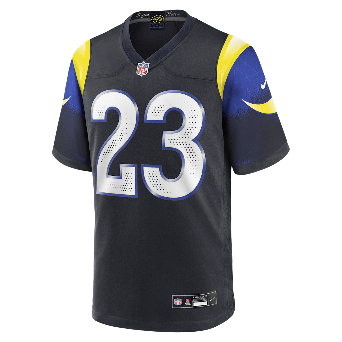 Kyren Williams Los Angeles Rams Rivalries Collection Kyren Williams Los Angeles Rams Rivalries Collection Jersey Nike de la NFL Game para hombre