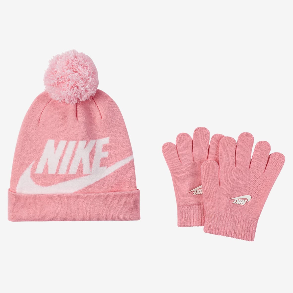 Nike 2-teiliges Set aus Mütze und Handschuhen für jüngere Kinder