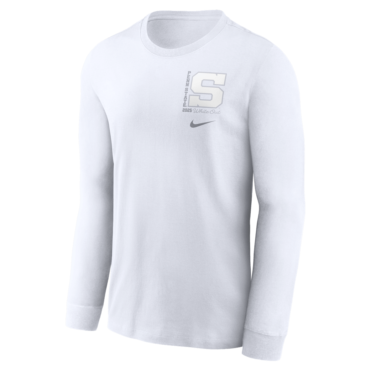 Penn State 2025 White Out Penn State 2025 White Out Men's Nike College Long-Sleeve T-Shirt