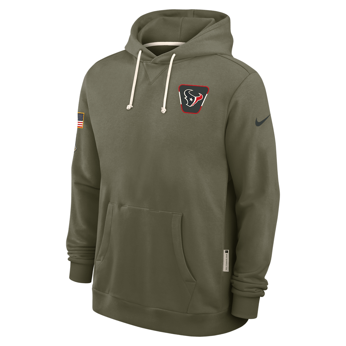 Houston Texans Salute to Service Sideline Dominant Force Houston Texans Salute to Service Sideline Dominant Force Men's Nike Dri-FIT NFL Pullover Hoodie