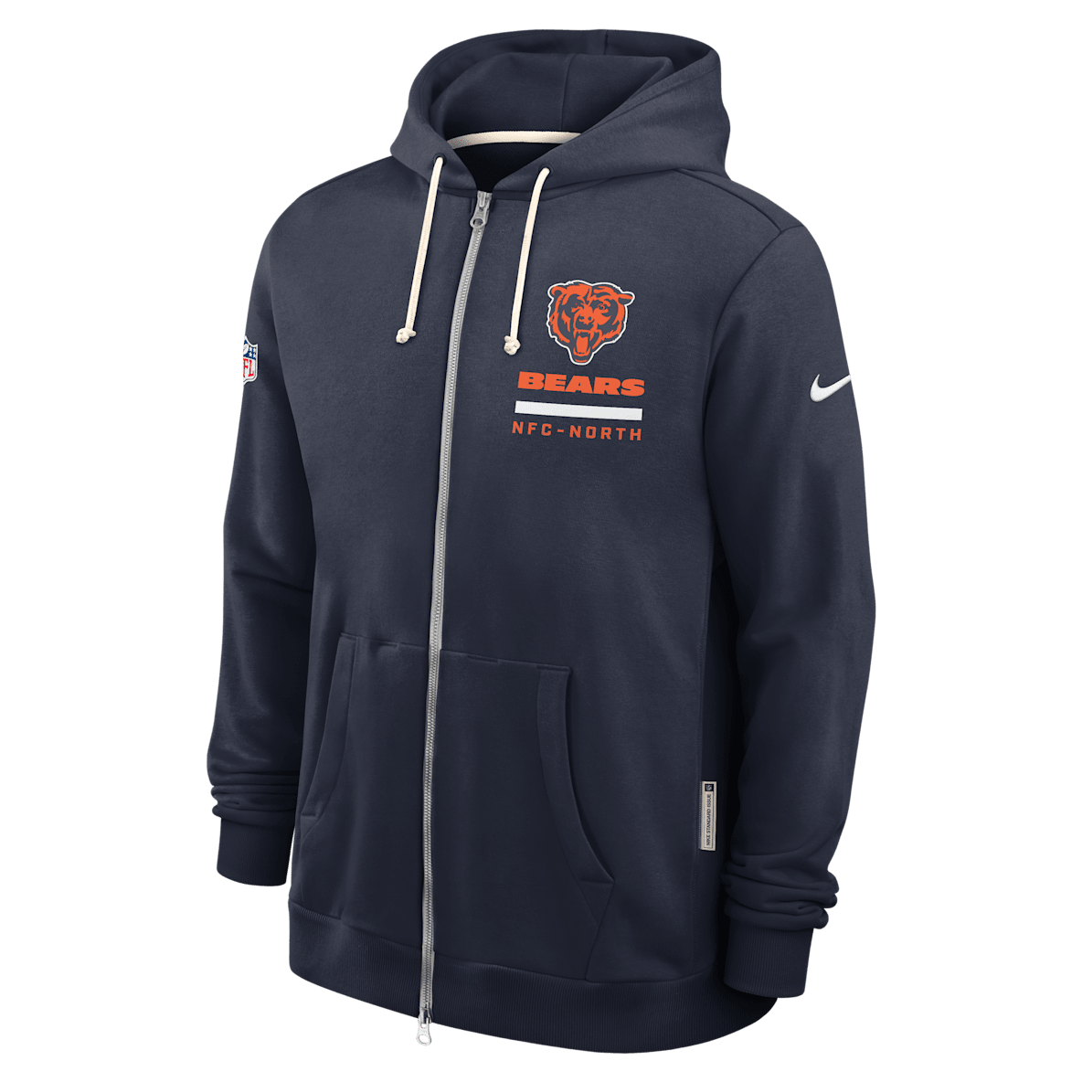 Chicago Bears Utility Player Sideline Chicago Bears Utility Player Sideline Men's Nike Dri-FIT NFL Full-Zip Hoodie
