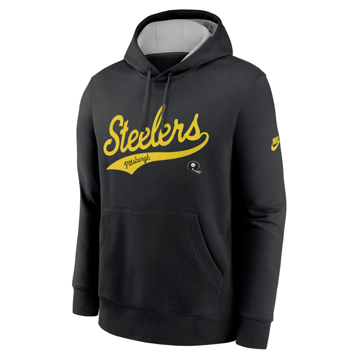 Pittsburgh Steelers Rewind Club Logo Pittsburgh Steelers Rewind Club Logo Men's Nike NFL Pullover Hoodie