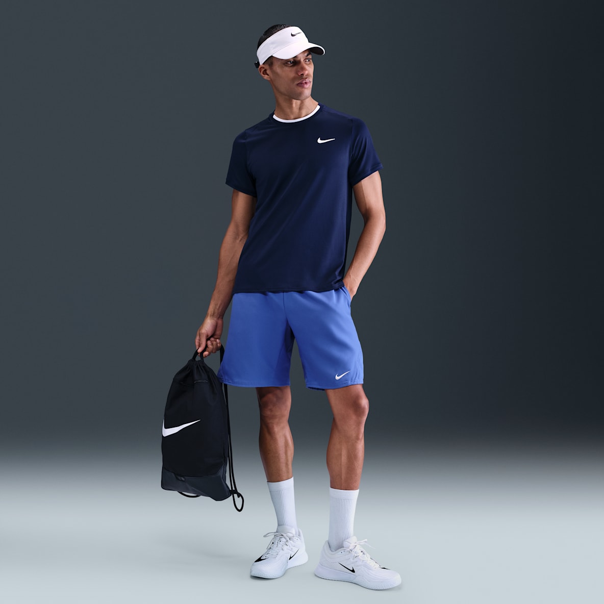 NikeCourt Victory NikeCourt Victory Shorts de tenis de 23 cm Dri-FIT para hombre