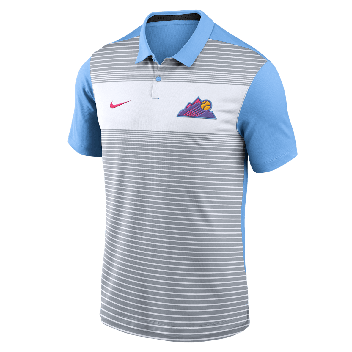Colorado Rockies City Connect Legacy Icon Vapor Men's Nike Dri-FIT MLB Polo