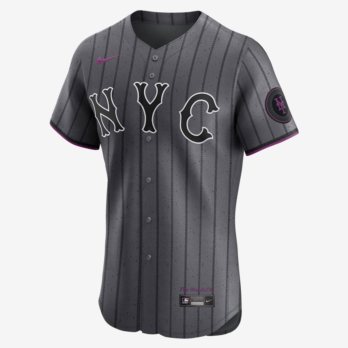 Francisco Lindor New York Mets City Connect Men's Nike Dri-FIT MLB Elite Jersey