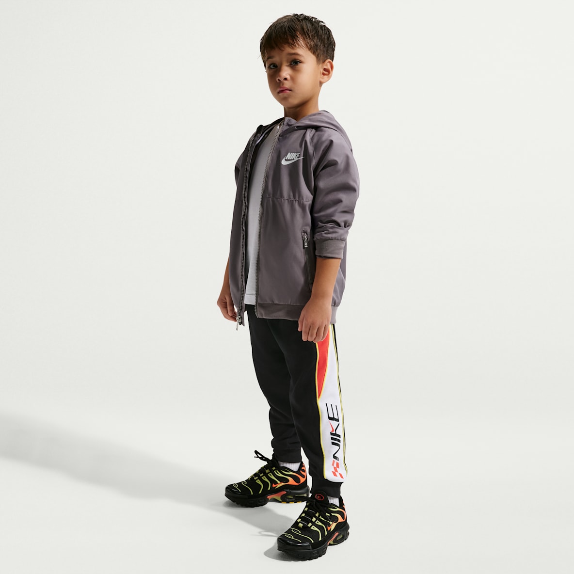 Nike Sportswear Little Kids' Victory Lap French Terry Pants