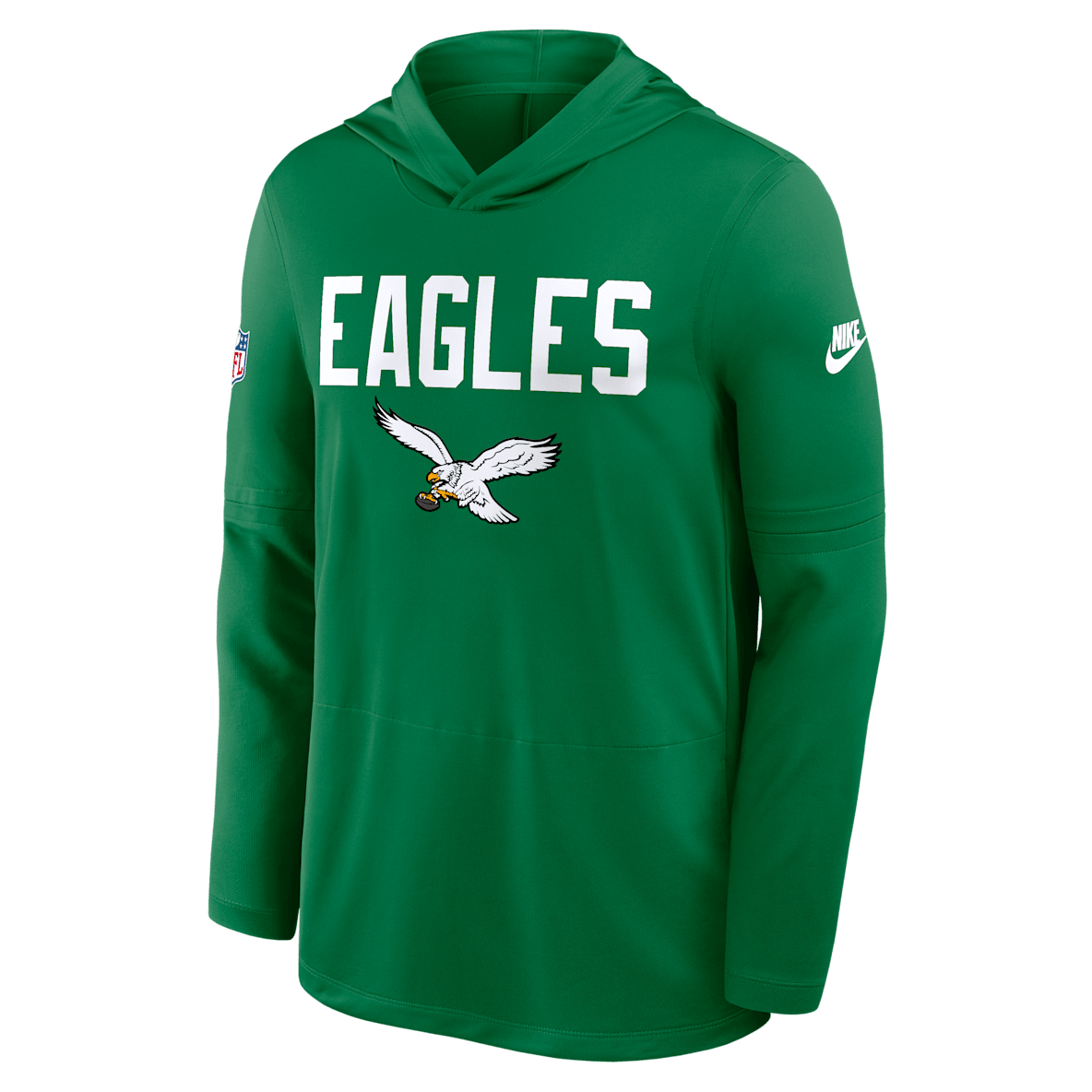 Philadelphia Eagles Pass Accuracy Philadelphia Eagles Pass Accuracy Men's Nike Dri-FIT NFL Long-Sleeve Hooded Top