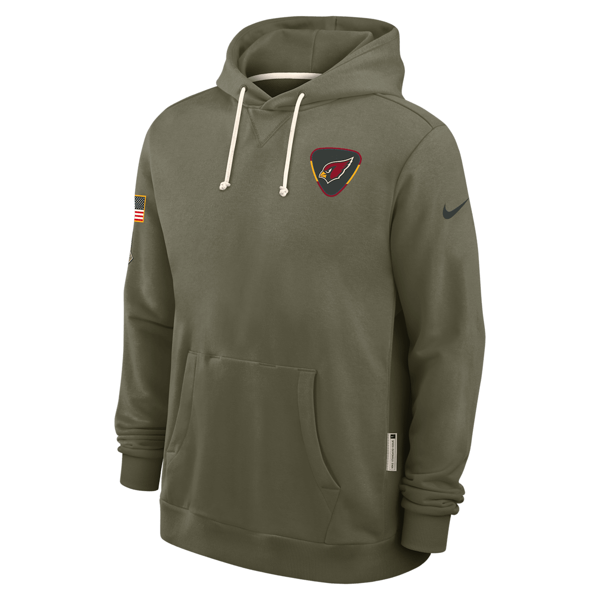 Arizona Cardinals Salute to Service Sideline Dominant Force Arizona Cardinals Salute to Service Sideline Dominant Force Men's Nike Dri-FIT NFL Pullover Hoodie