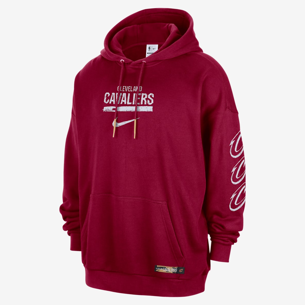 Cleveland Cavaliers Courtside Men's Jordan NBA Club Premium Pullover Hoodie