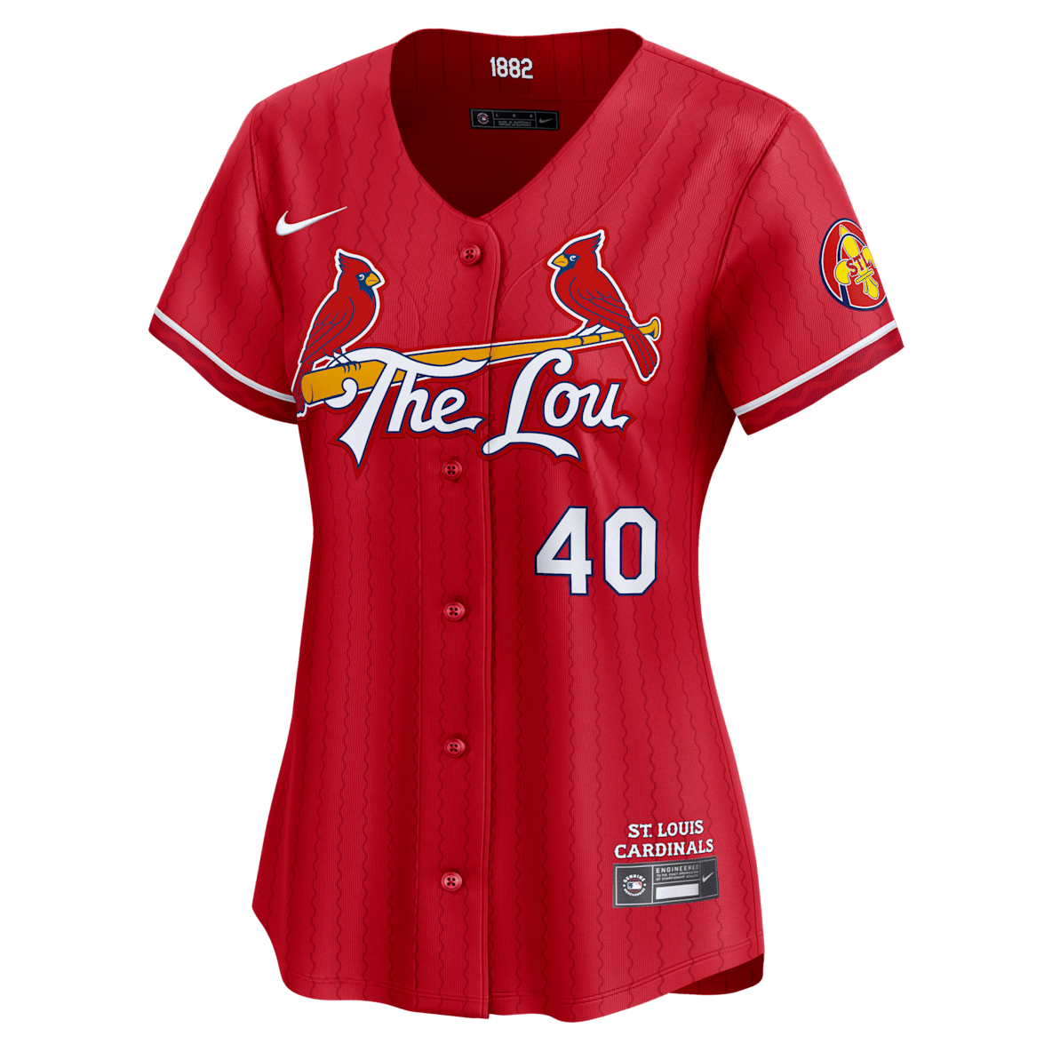 Willson Contreras St. Louis Cardinals City Connect Willson Contreras St. Louis Cardinals City Connect Jersey Nike Dri-FIT ADV de la MLB Limited para mujer