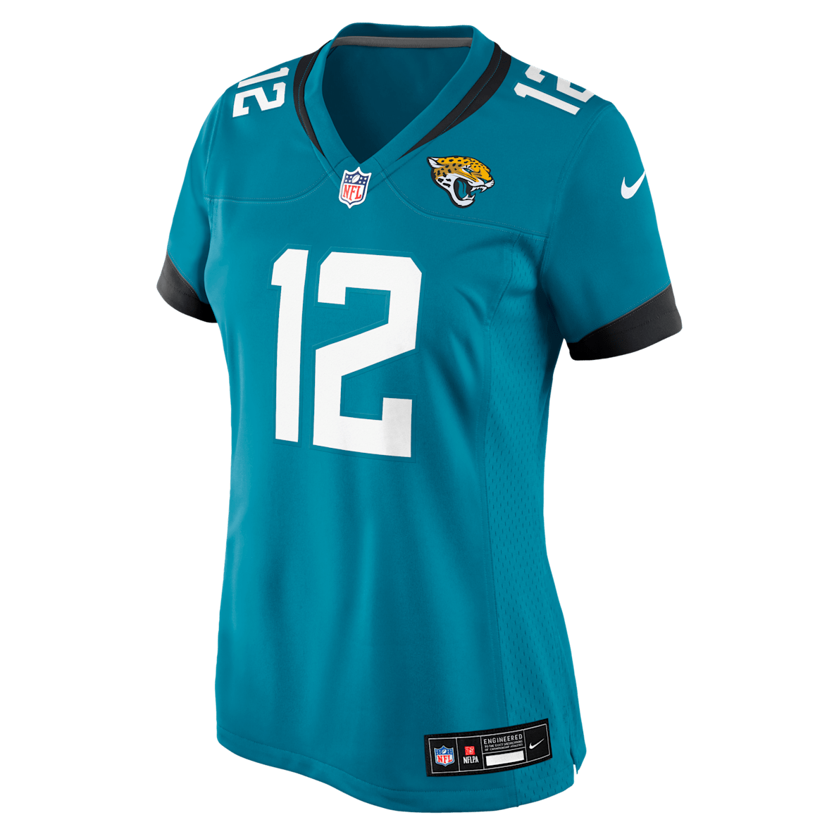 Travis Hunter Jacksonville Jaguars 2025 NFL Draft First Round Pick Travis Hunter Jacksonville Jaguars 2025 NFL Draft First Round Pick Women’s Nike NFL Game Jersey