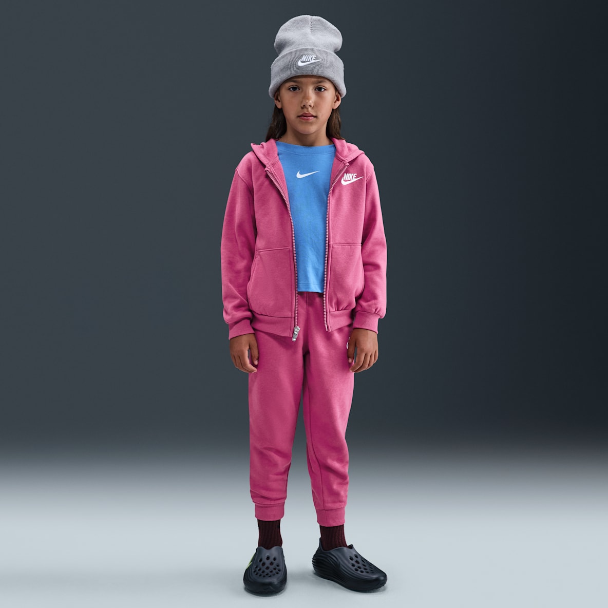Nike Full-Zip Club Set Nike Full-Zip Club Set Little Kids 2-Piece Hoodie Set