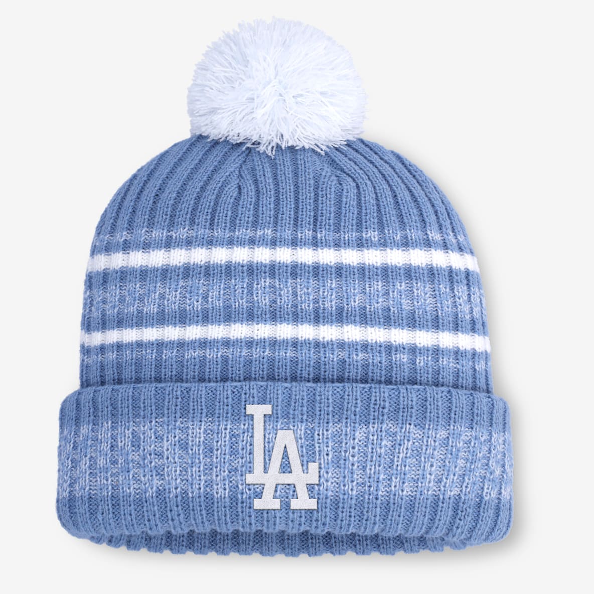 Los Angeles Dodgers Peak Men's Nike MLB Cuffed Pom Beanie