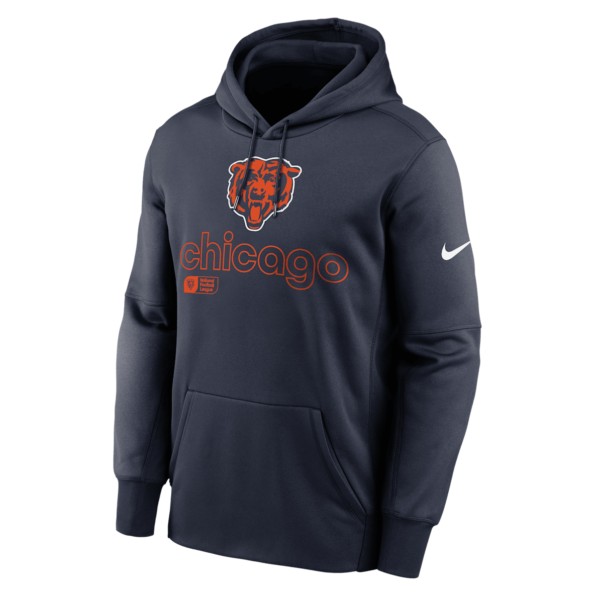 Chicago Bears Men’s Nike Therma NFL Pullover Hoodie