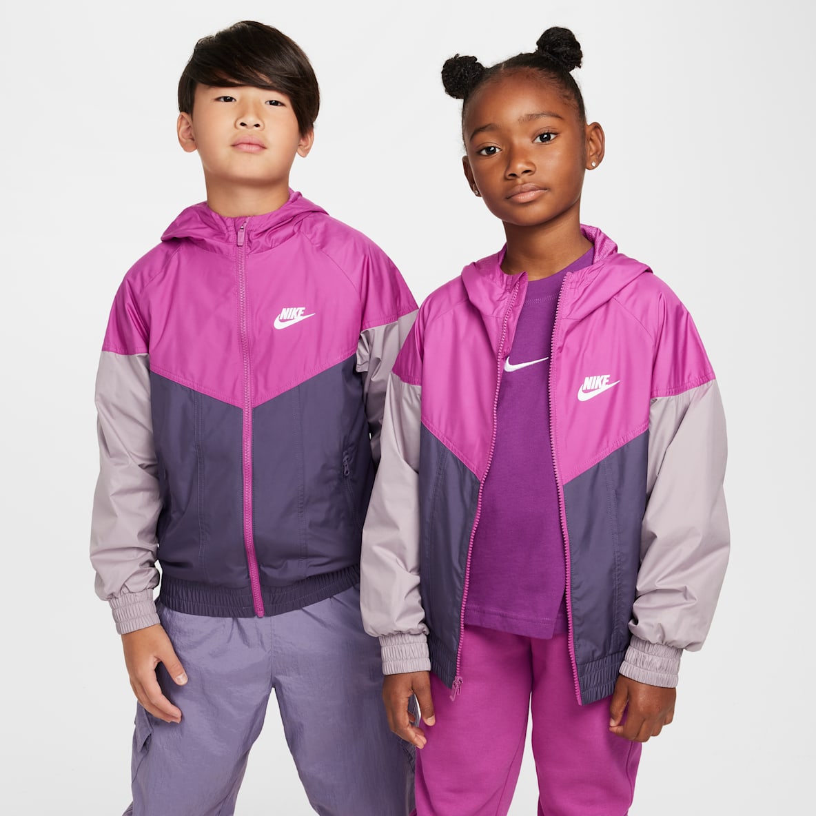 Nike Sportswear Windrunner Big Kids' Hooded Repel Jacket