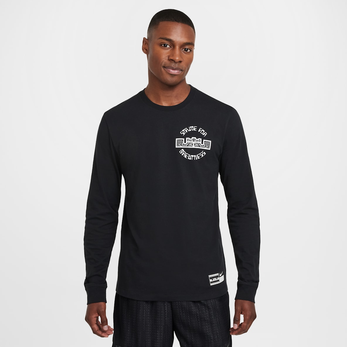 LeBron Men's Max90 Long-Sleeve Basketball T-Shirt