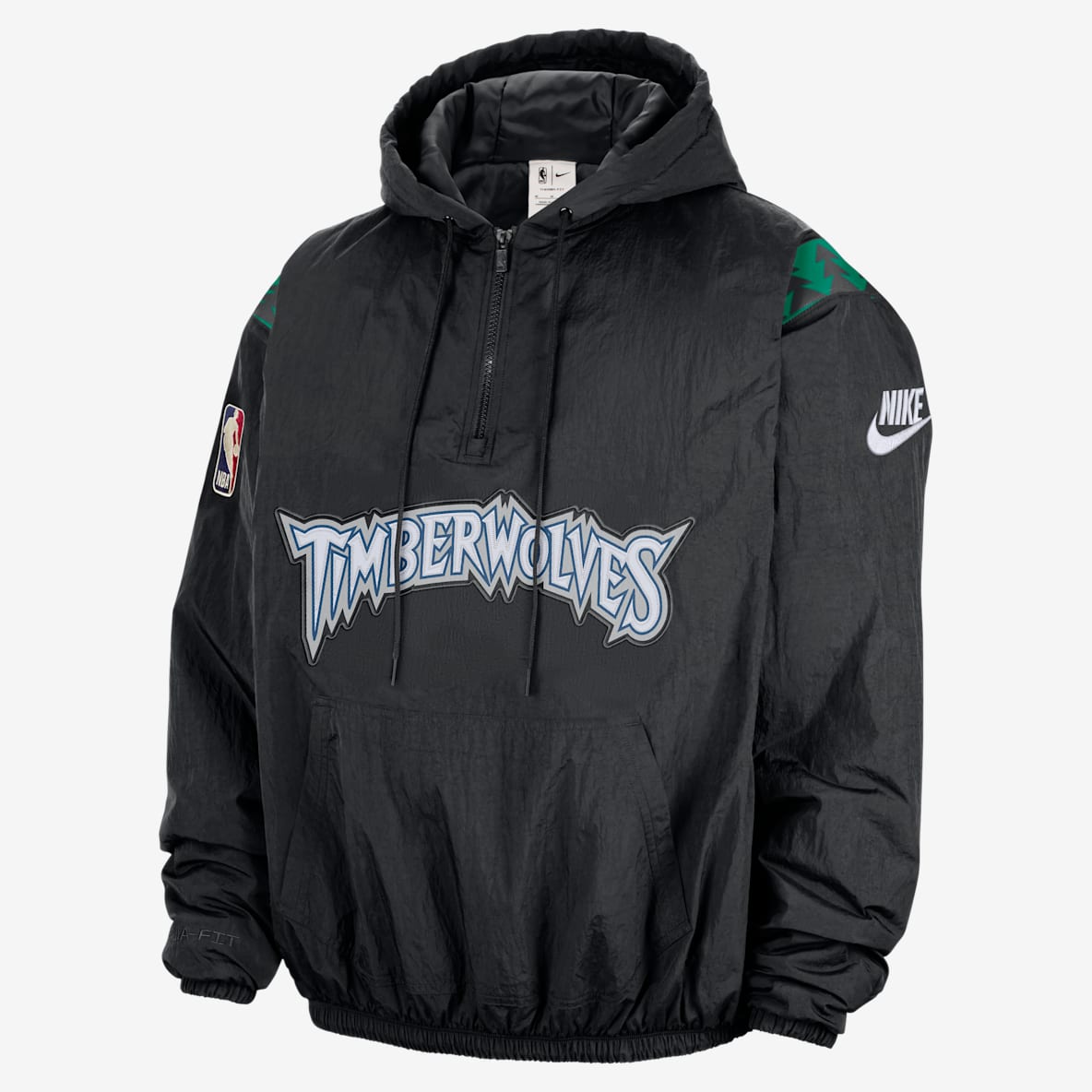 Minnesota Timberwolves Hardwood Clasics Minnesota Timberwolves Hardwood Clasics Men's Nike Therma-FIT NBA 1/2-Zip Hoodie