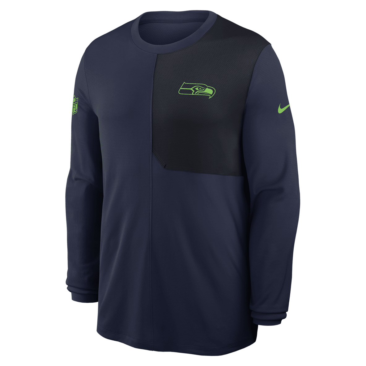 Seattle Seahawks Sideline Coach Seattle Seahawks Sideline Coach Men's Nike Dri-FIT NFL Long-Sleeve Top