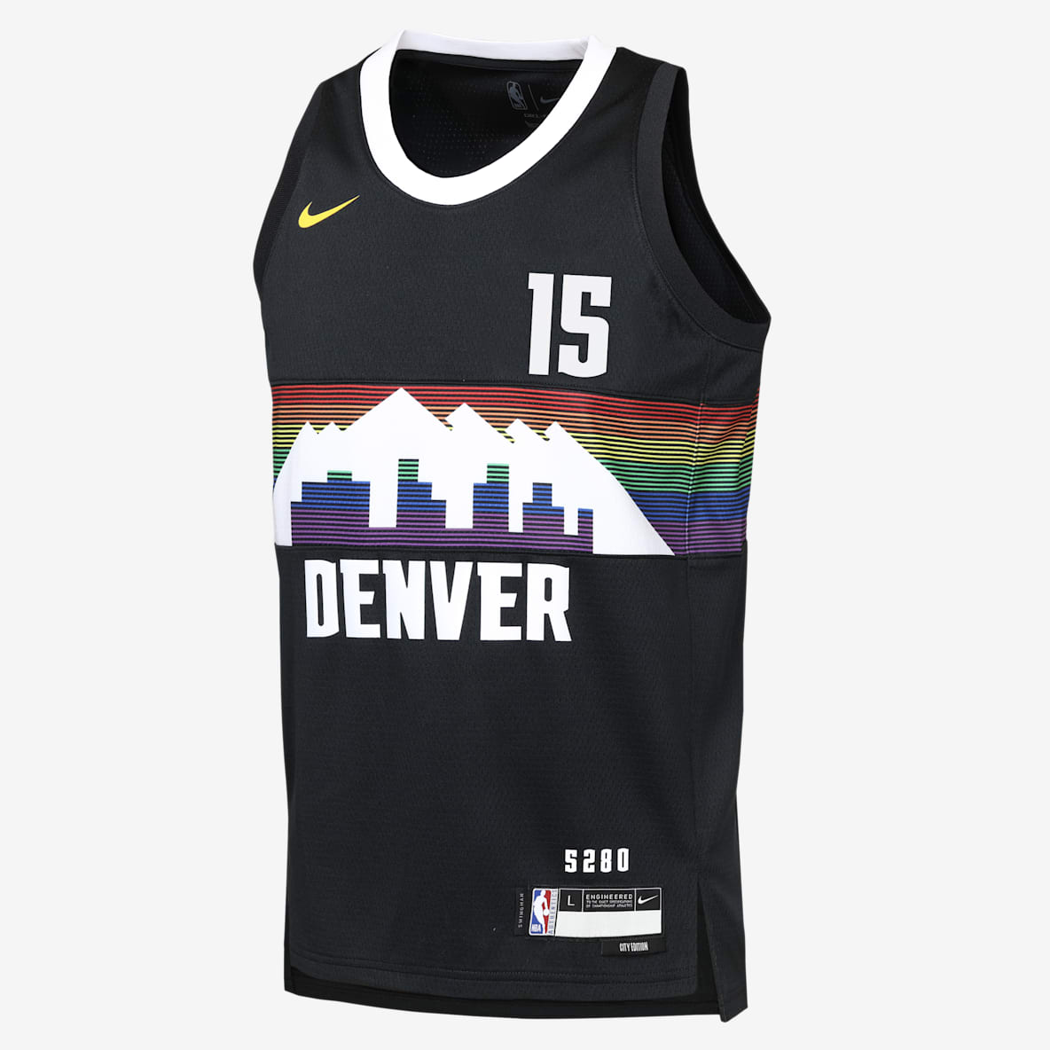 Nikola Jokić Denver Nuggets City Edition Nikola Jokić Denver Nuggets City Edition Big Kids' Nike NBA Swingman Jersey