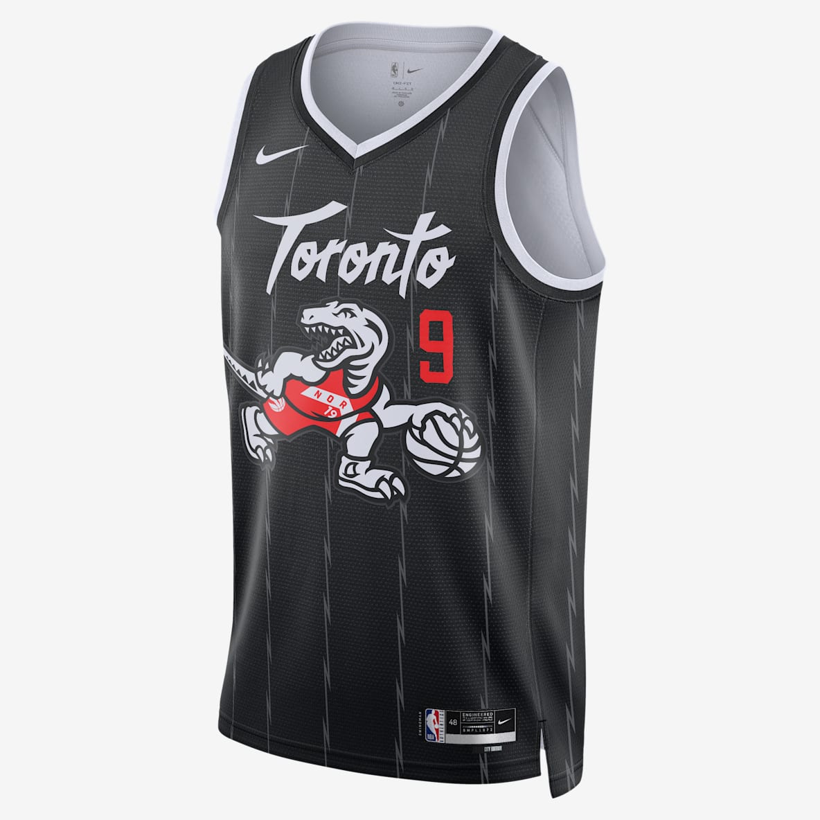 RJ Barrett Toronto Raptors City Edition RJ Barrett Toronto Raptors City Edition Camiseta Nike de la NBA Swingman para hombre