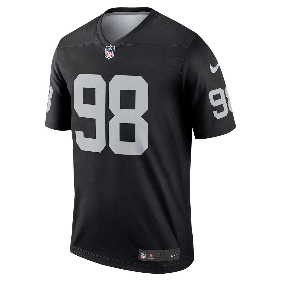Maxx Crosby Las Vegas Raiders Maxx Crosby Las Vegas Raiders Jersey Nike Dri-FIT de la NFL Legend para hombre