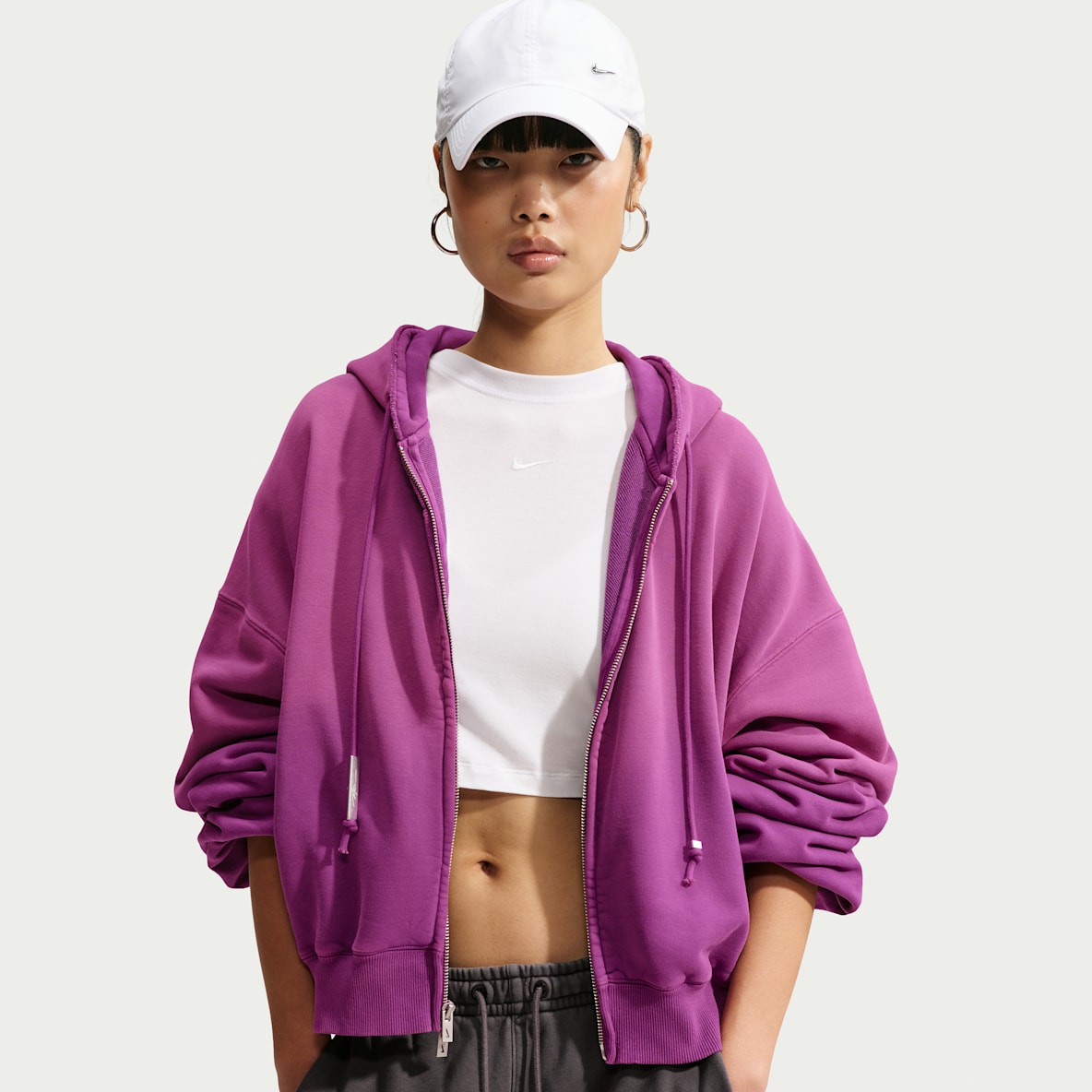 Nike Energy Sweat à capuche Studio Fleece pour femme